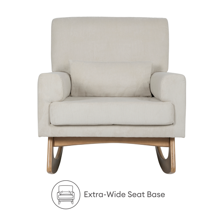 Gaia Baby | Serena Rocking & Nursing Chair and Footstool Set