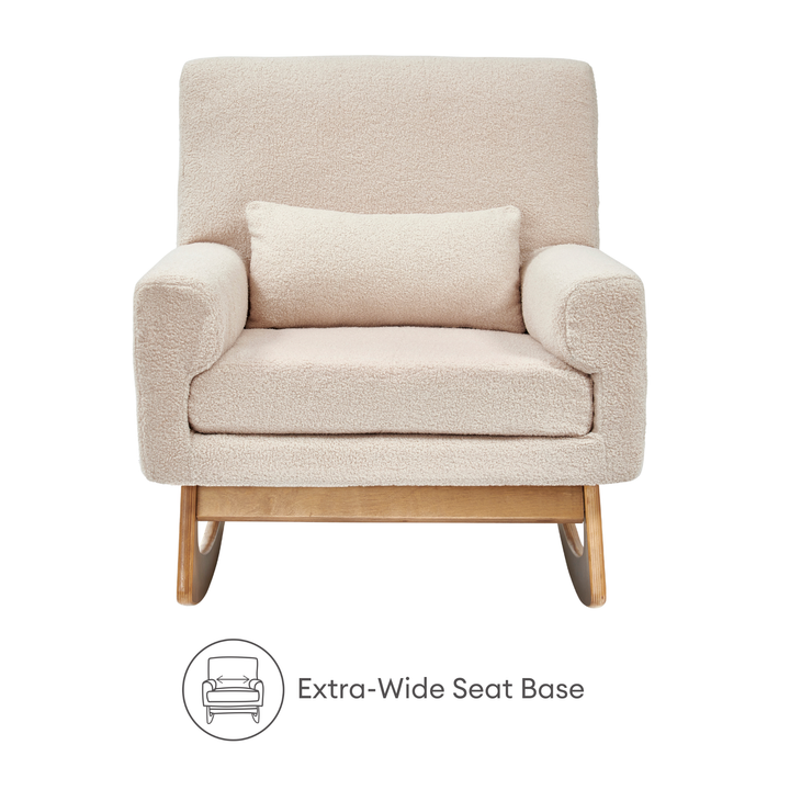 Gaia Baby | Serena Rocking & Nursing Chair and Footstool Set