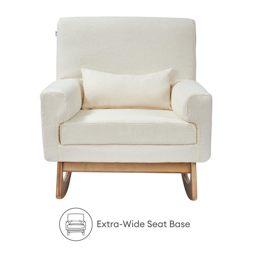 Gaia Baby | Serena Rocking & Nursing Chair and Footstool Set