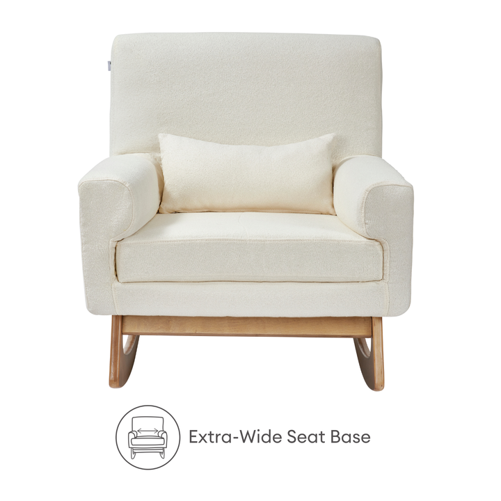 Gaia Baby | Serena Rocking & Nursing Chair and Footstool Set