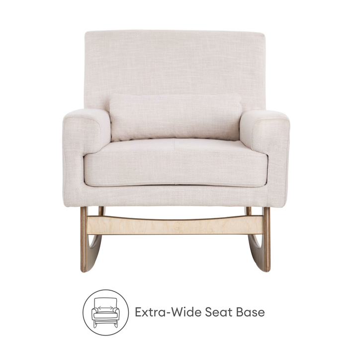 Gaia Baby | Serena Rocking & Nursing Chair and Footstool Set