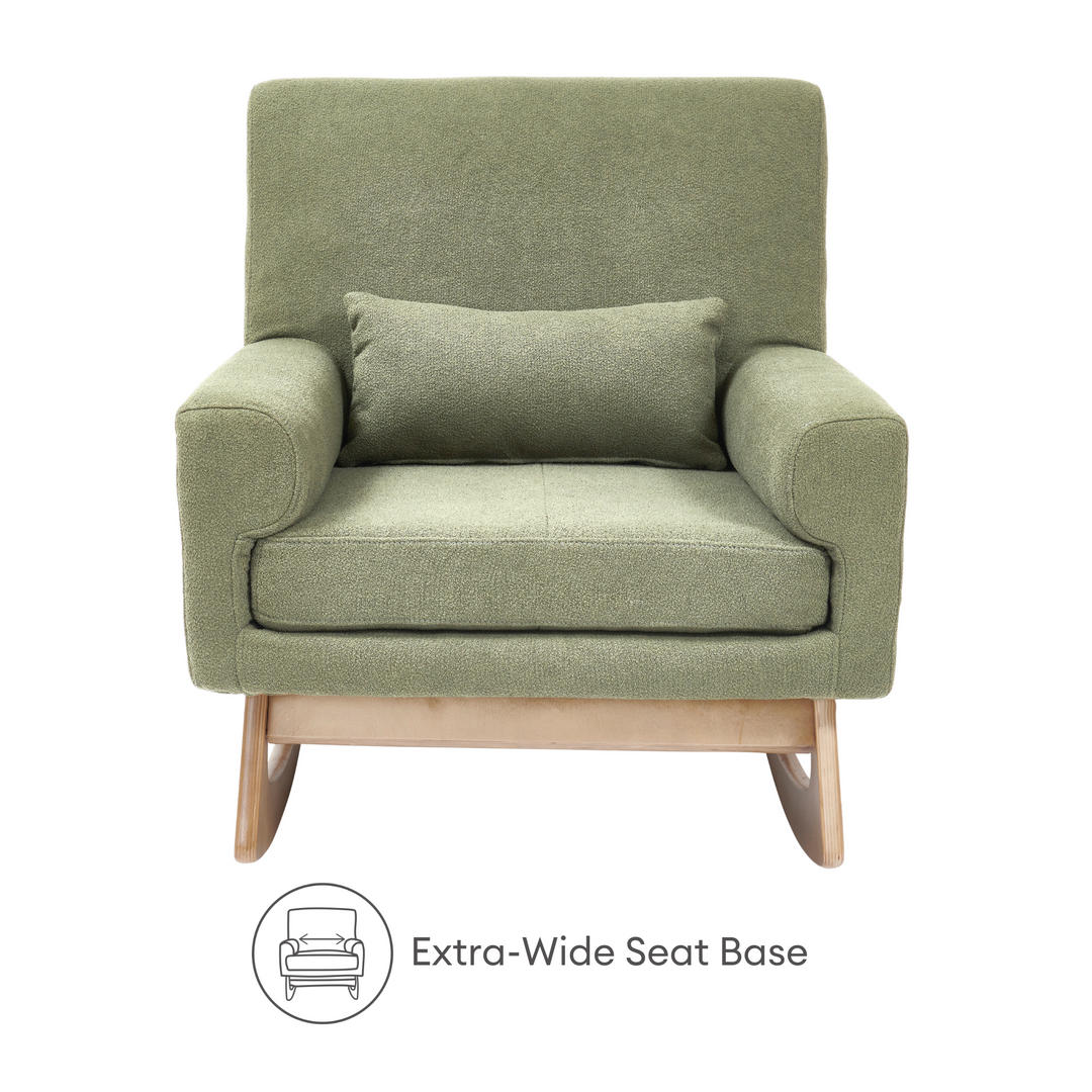 Gaia Baby | Serena Rocking & Nursing Chair and Footstool Set