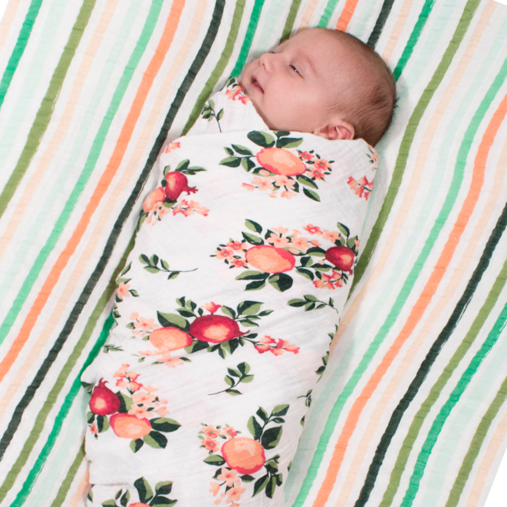 Bebe au Lait | Classic Muslin Swaddle Blanket Set