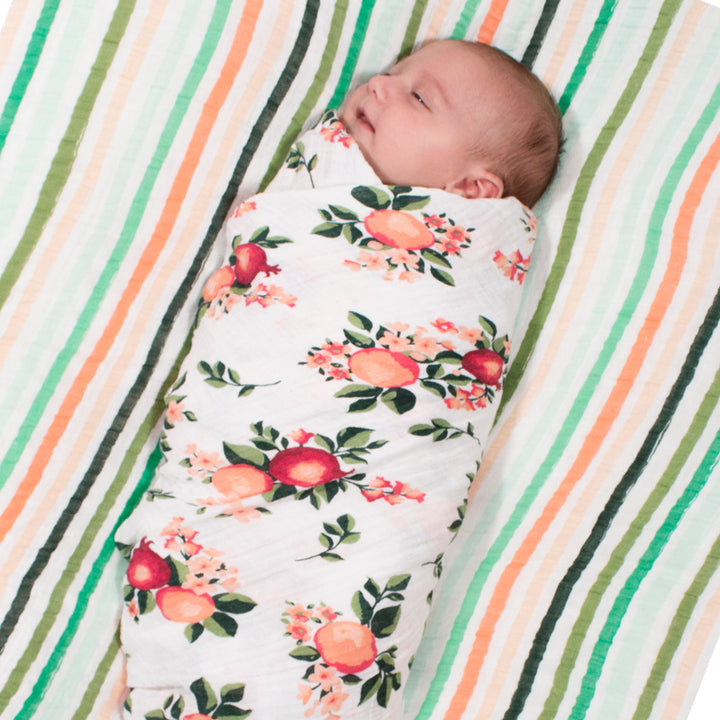 Bebe au Lait | Classic Muslin Swaddle Blanket Set