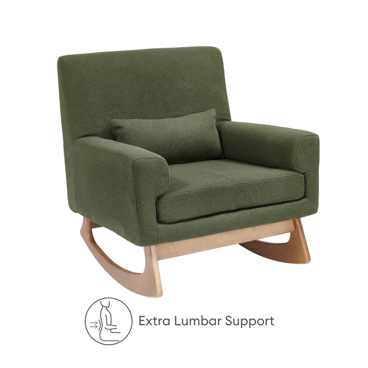 Gaia Baby | Serena Rocking & Nursing Chair and Footstool Set