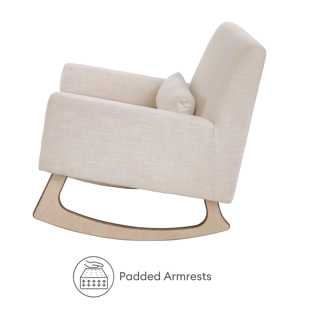 Gaia Baby | Serena Rocking & Nursing Chair and Footstool Set