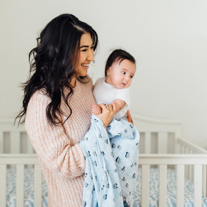 Bebe au Lait | Classic Muslin Swaddle Blanket Set