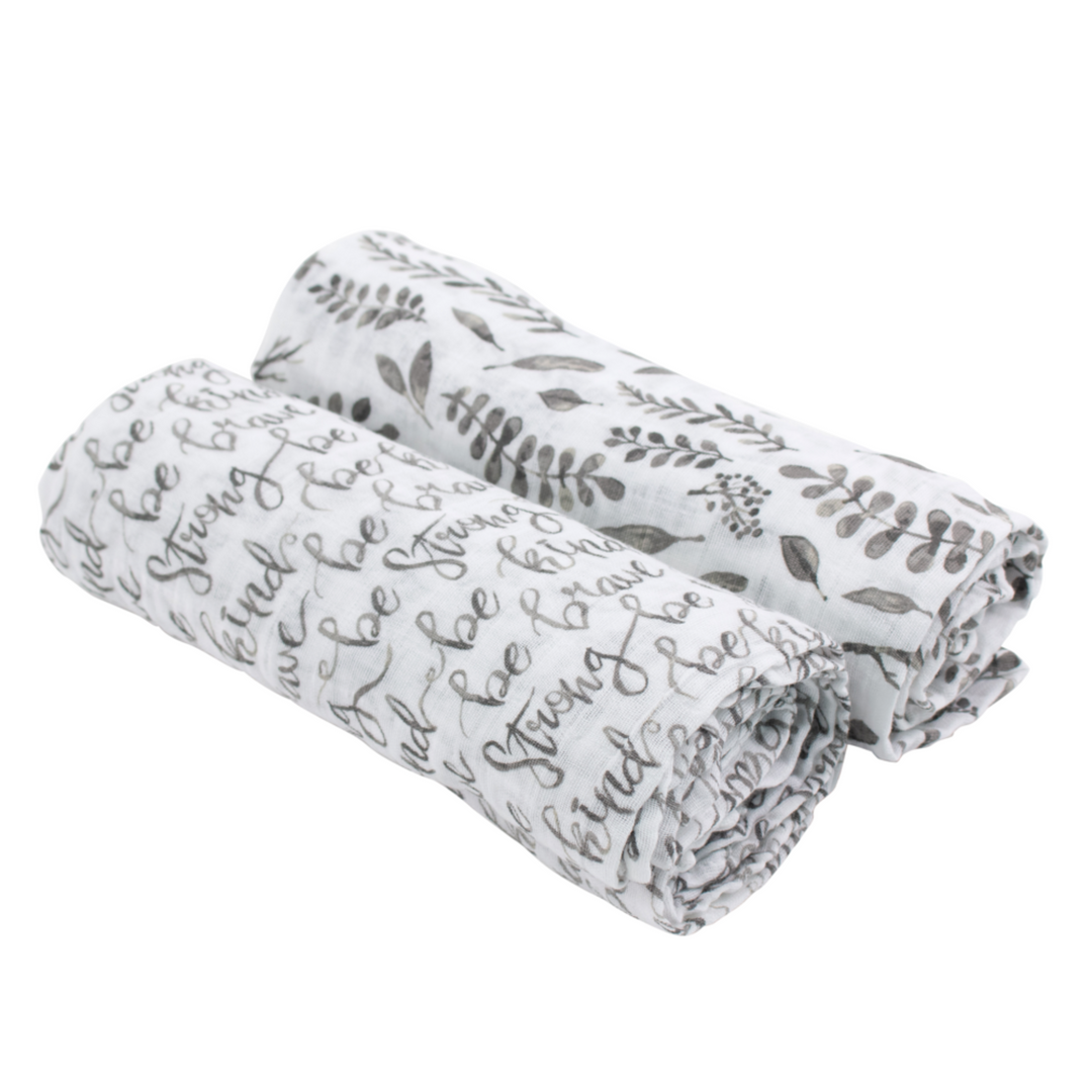 Bebe au Lait | Classic Muslin Swaddle Blanket Set