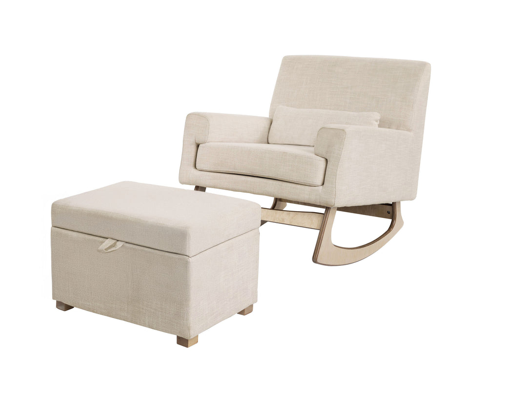 Gaia Baby | Serena Rocking & Nursing Chair and Footstool Set