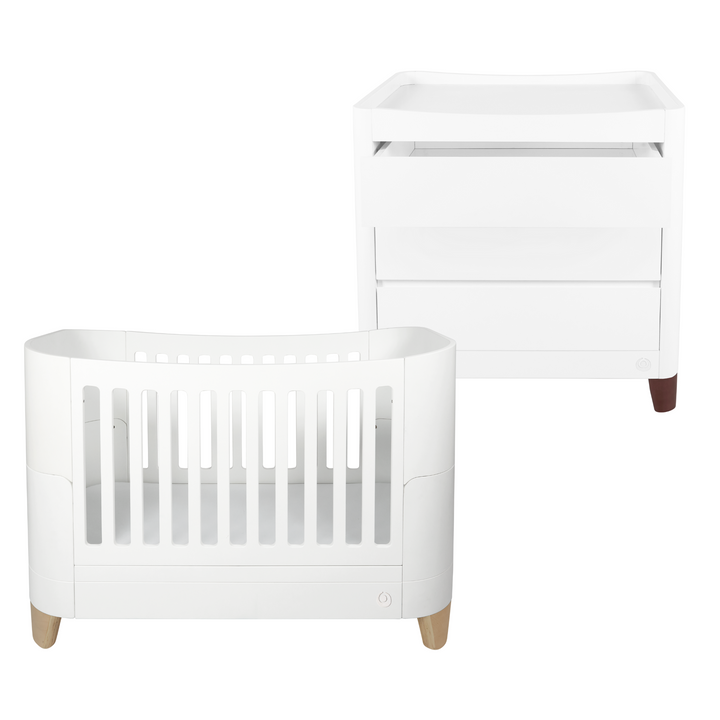 Gaia Baby | Serena Cot Bed & Dresser Set