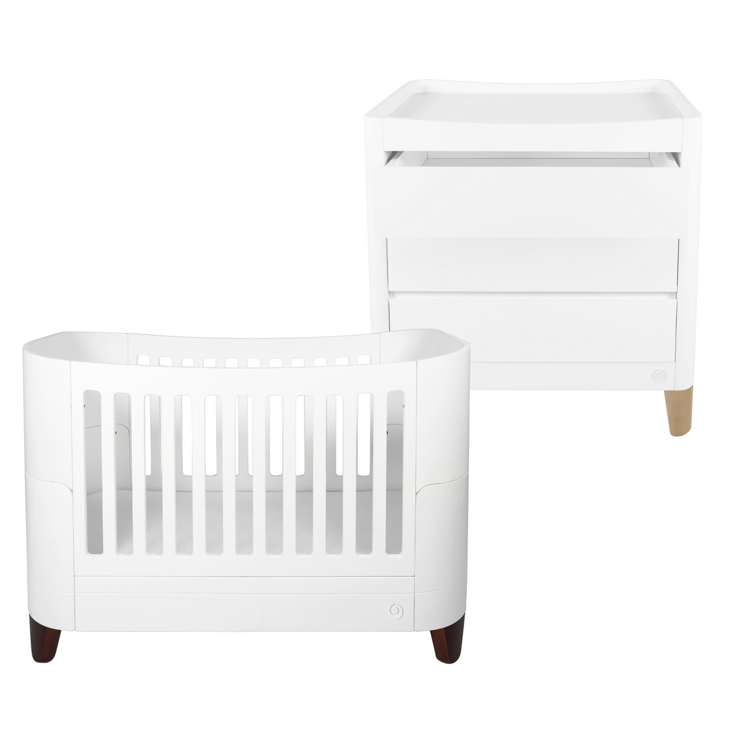 Gaia Baby | Serena Cot Bed & Dresser Set