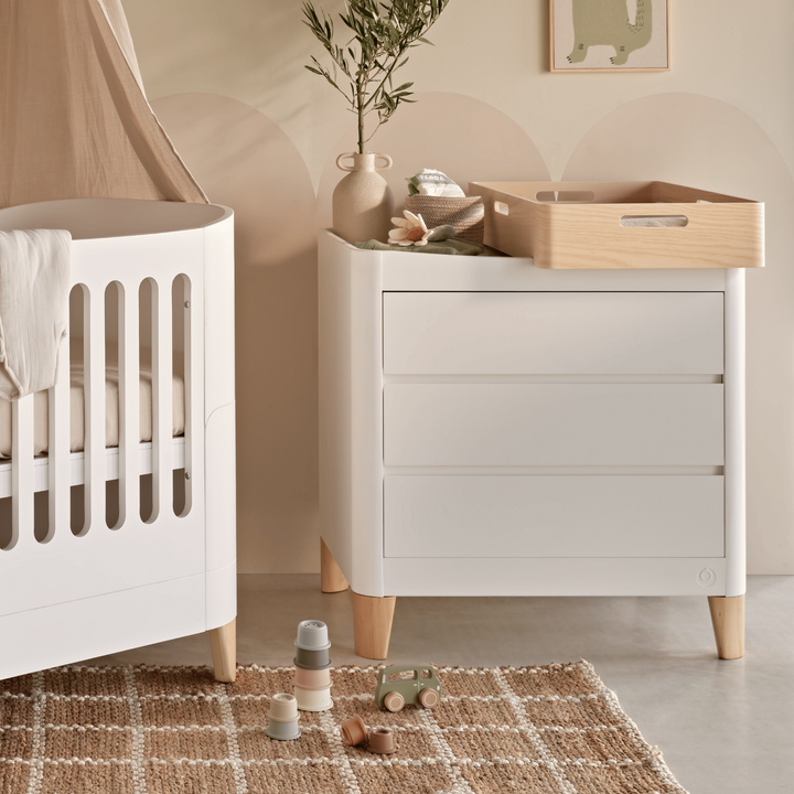 Gaia Baby | Serena Cot Bed & Dresser Set