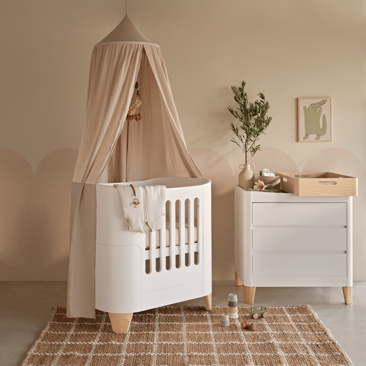 Gaia Baby | Serena Mini Cot & Dresser Set