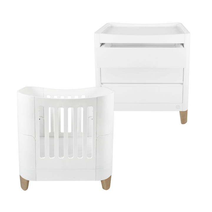 Gaia Baby | Serena Mini Cot & Dresser Set