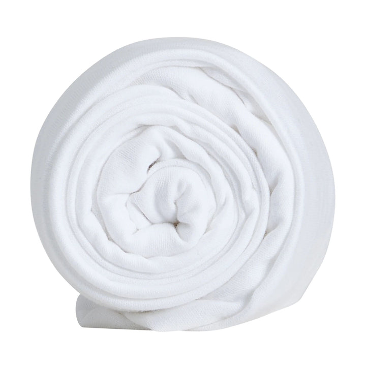Gaia Baby Hera Cot Bed fitted sheet rolled