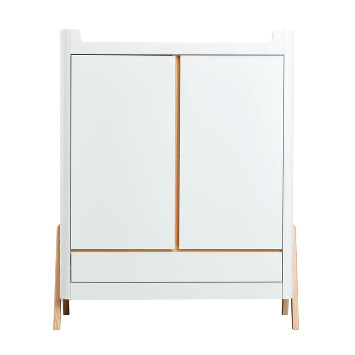 Gaia Baby Hera Wardrobe in Scandi White and Natural