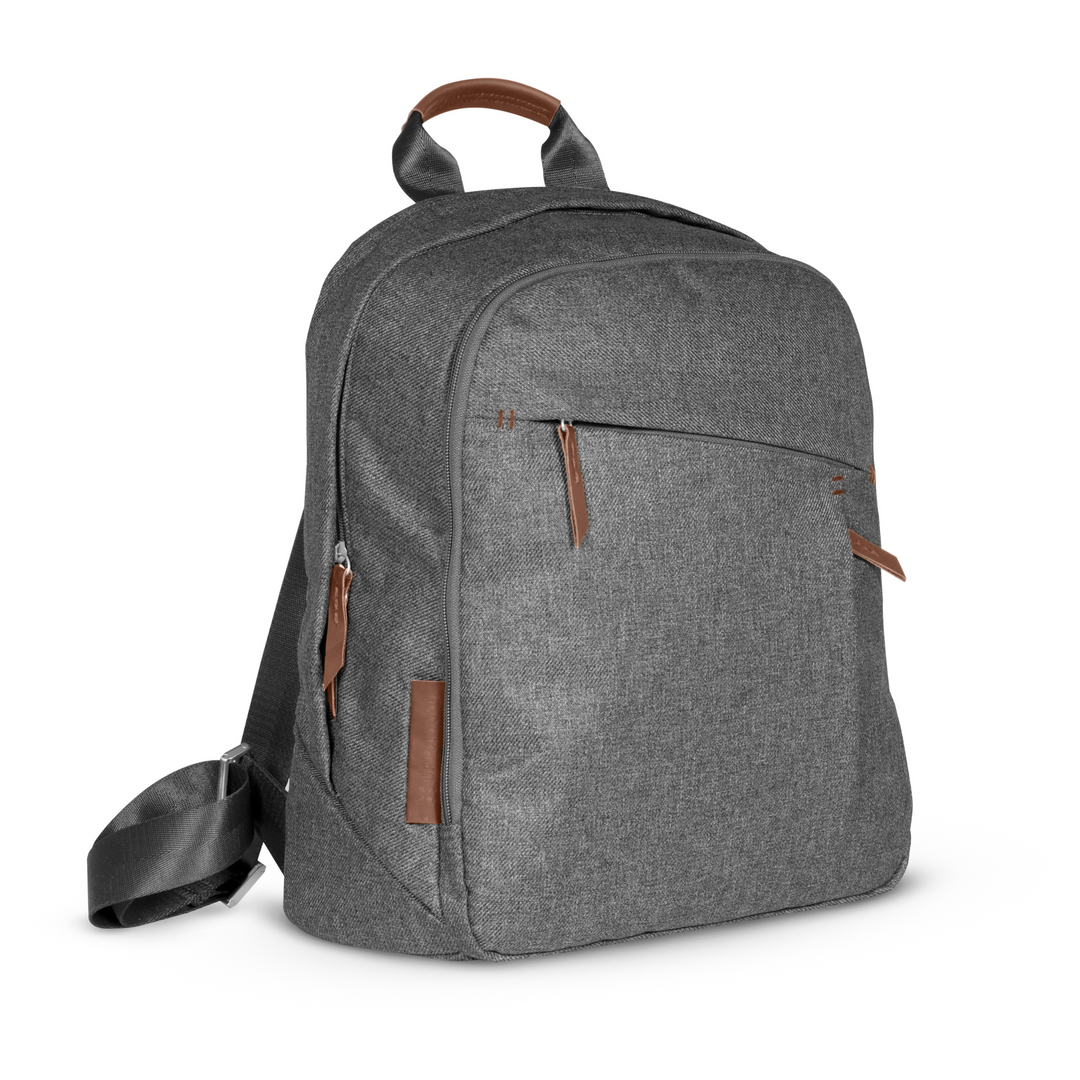 This is a product shot of the UPPAbaby Newborn Baby Changing Bag in Greyson