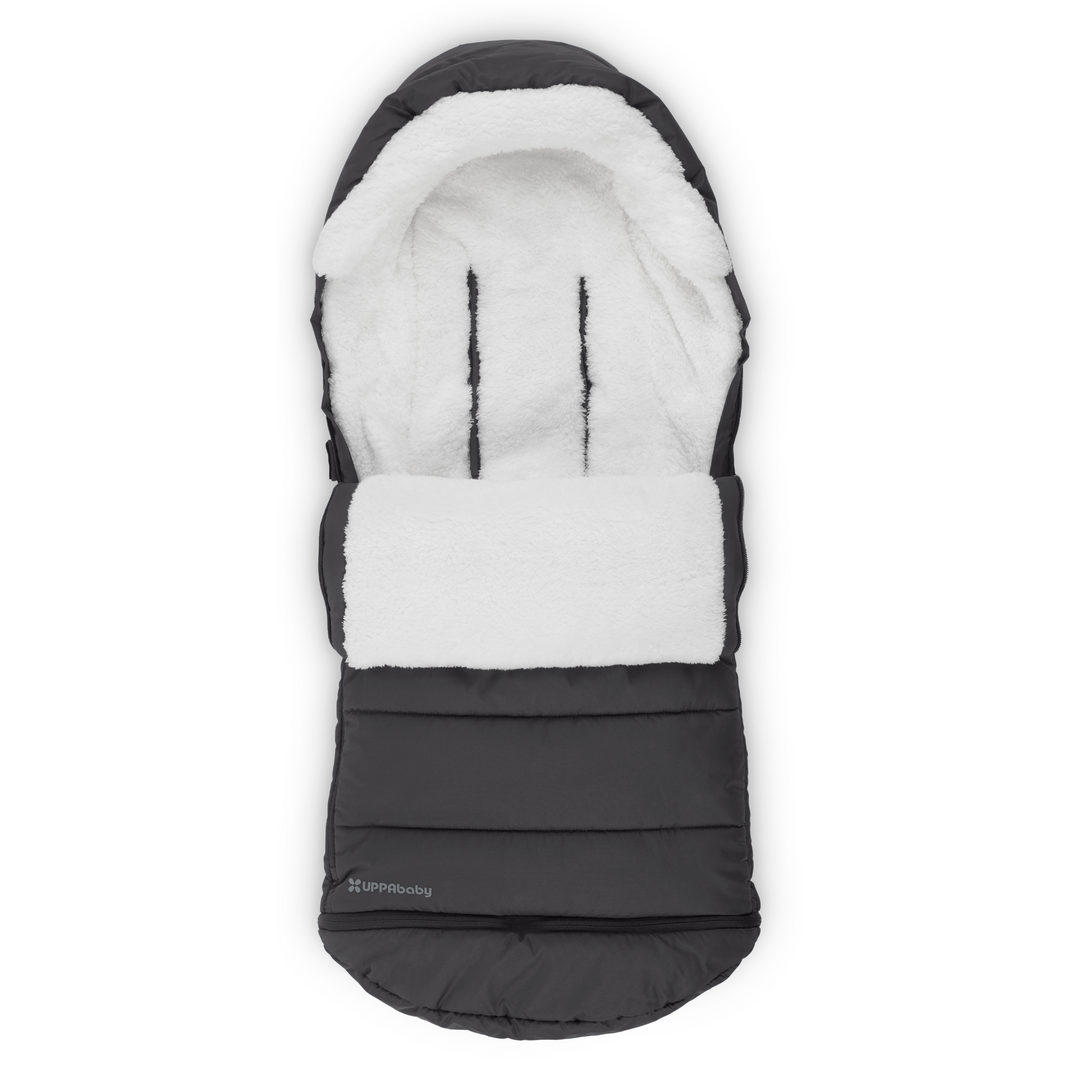 product shot of the cozy ganoosh in Jake showcasing the footmuffs cosy inner lining