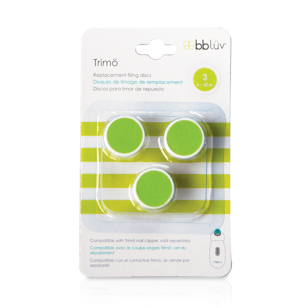 BBLuv Trimo electric nail trimmers filing disc replacements for stage three.