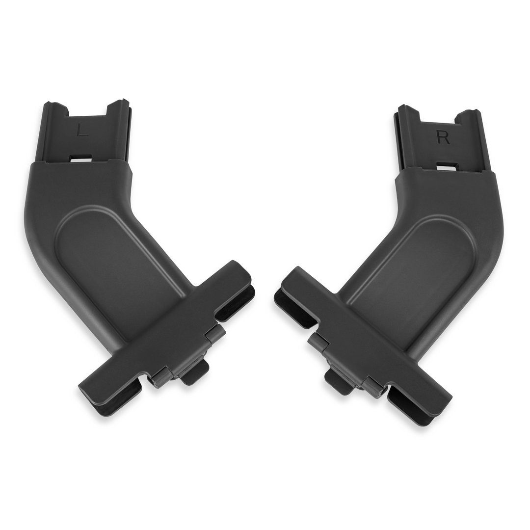 Product shot of the UPPAbaby Minu car seat adapters for Maxi Cosi, Besafe, Cybex