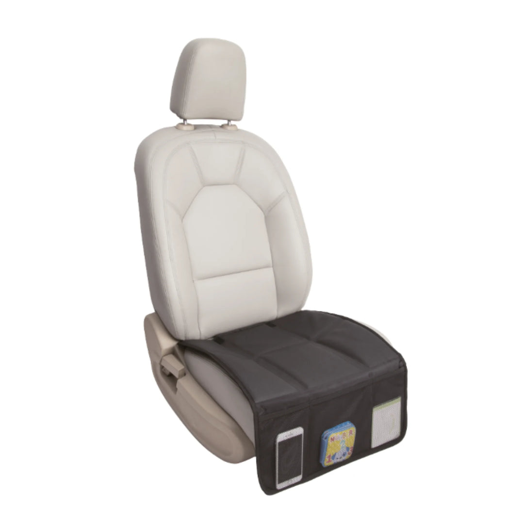 Ezimoov Ezi Mat 3 in 1 car seat protector with organiser pockets for toys and essentials