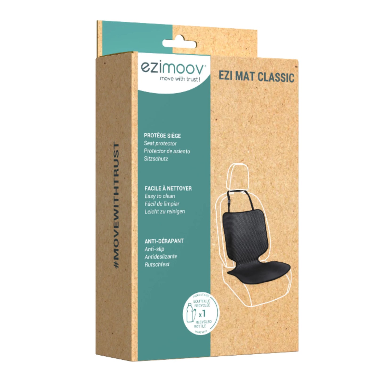 Ezimov Ezi Mat Classic seat protector packaging.