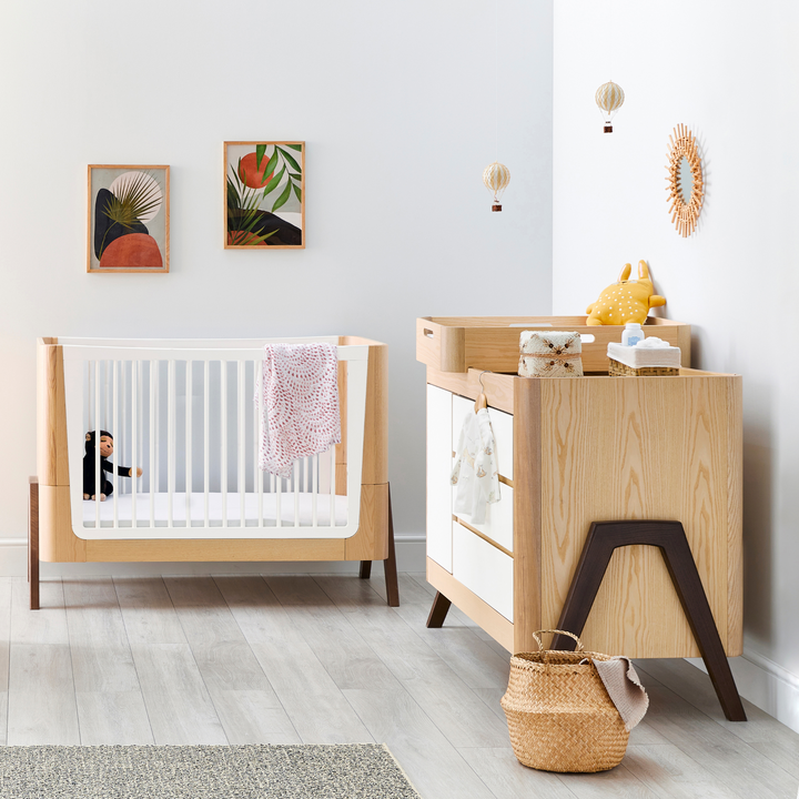 Gaia Baby | Hera Cot Bed & Dresser Bundle