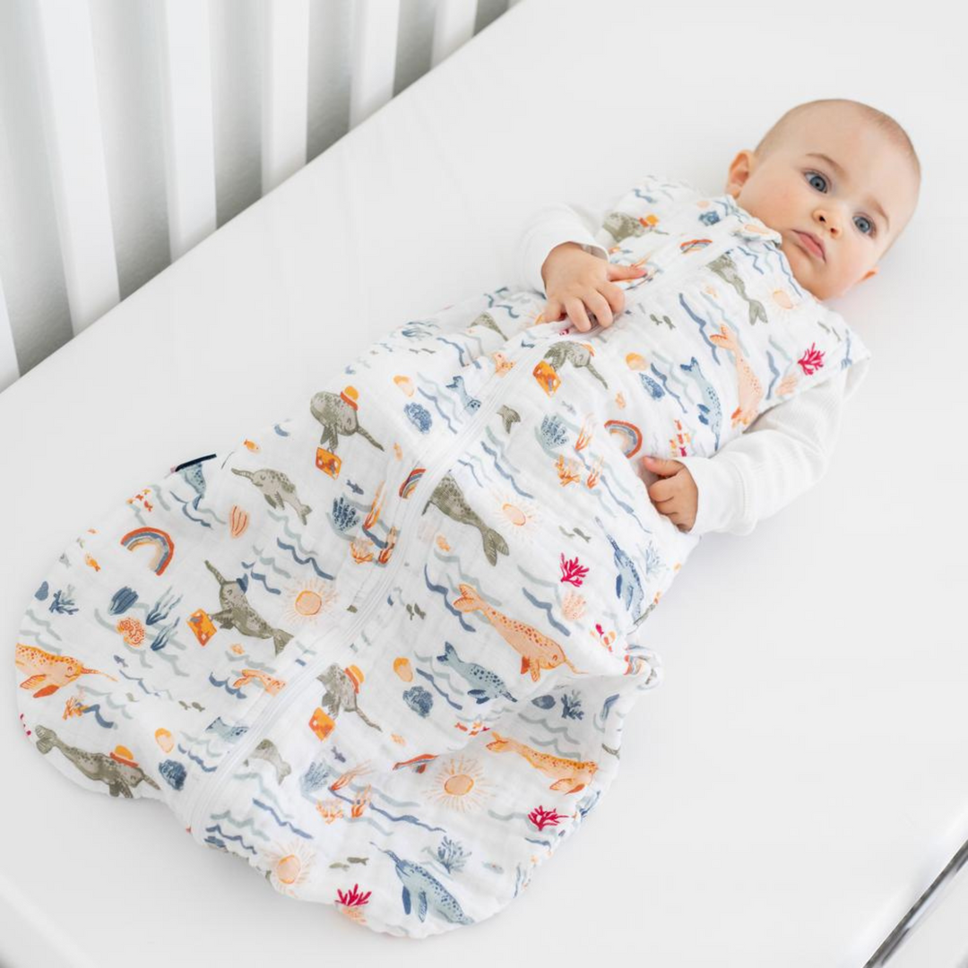 Bebe au Lait | 1.0 tog Muslin Bedtime Sleeping Suit