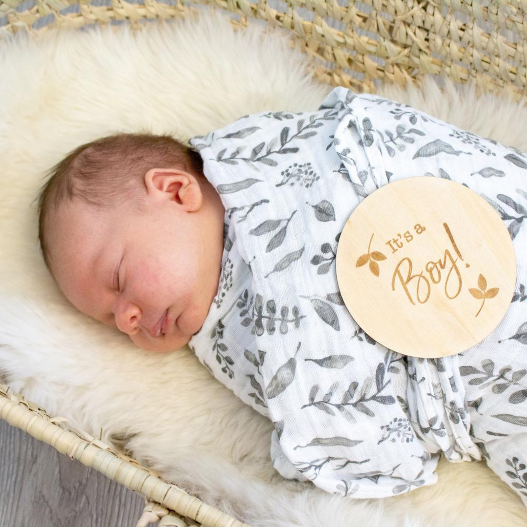 Bebe au Lait | Wooden Milestone Moments