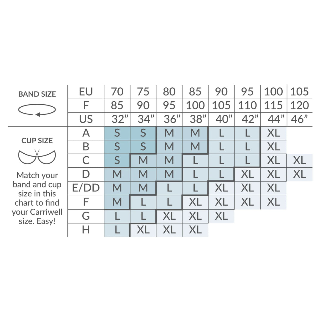 Carriwell | Gel Support Padded Maternity & Nursing Bra