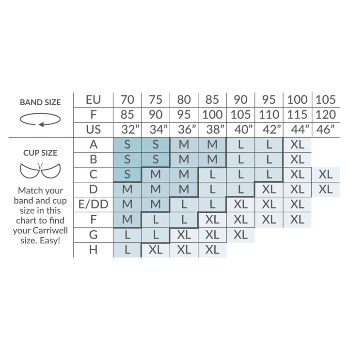 Carriwell | Gel Support Padded Maternity & Nursing Bra