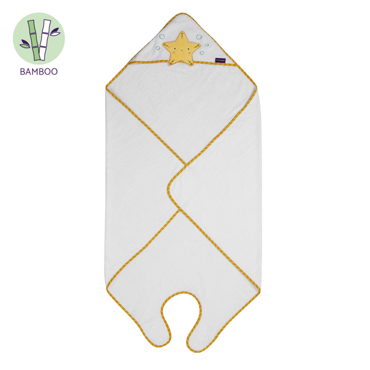 ClevaMama | Bamboo Extra Large Apron Baby Bath Towel