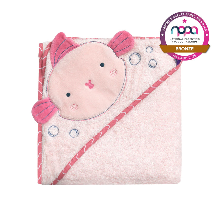 ClevaMama | Bamboo Extra Large Apron Baby Bath Towel