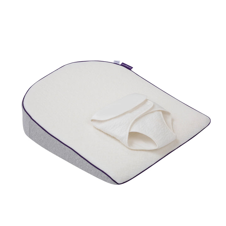 ClevaMama ClevaFoam Elevated Support — premium breathable baby sleep positioner made with ClevaFoam technology to provide gentle elevation, reduce reflux and congestion, and promote safe and comfortable infant sleep.