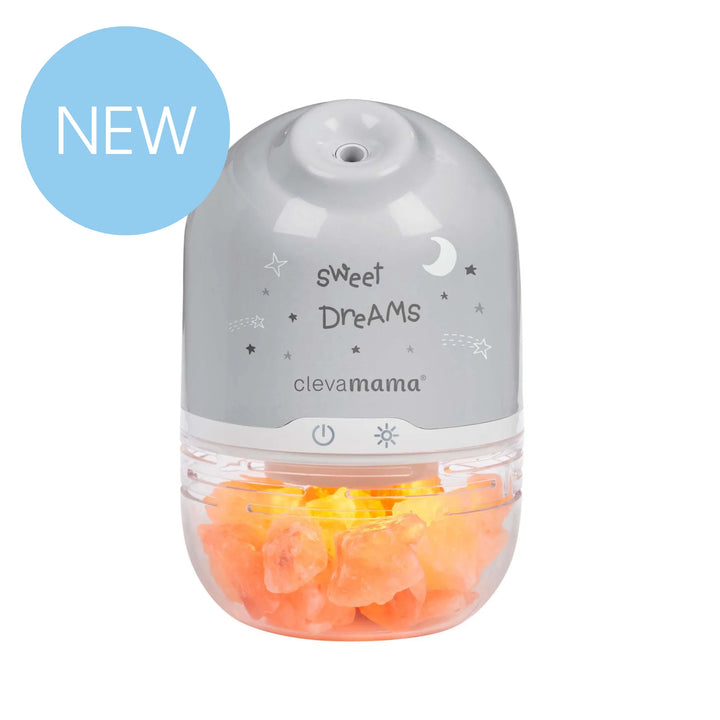 ClevaMama | ClevaPure™ Himalayan Salt Lamp, Humidifier & Night Light
