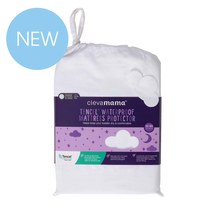 ClevaMama | Tencel® Fitted Waterproof Mattress Protector