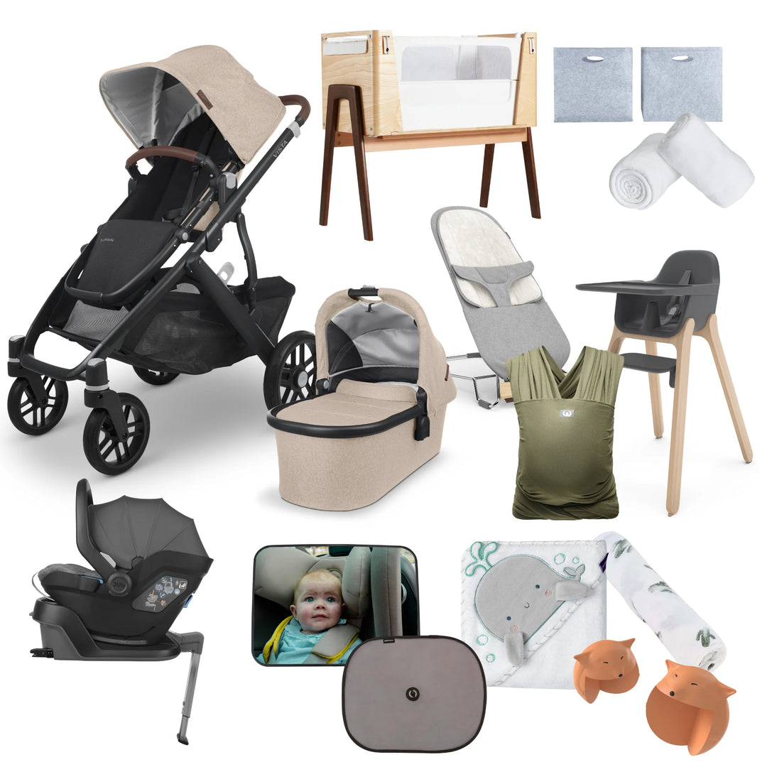 UPPAbaby Vista V2 All-Star Newborn Baby Bundle