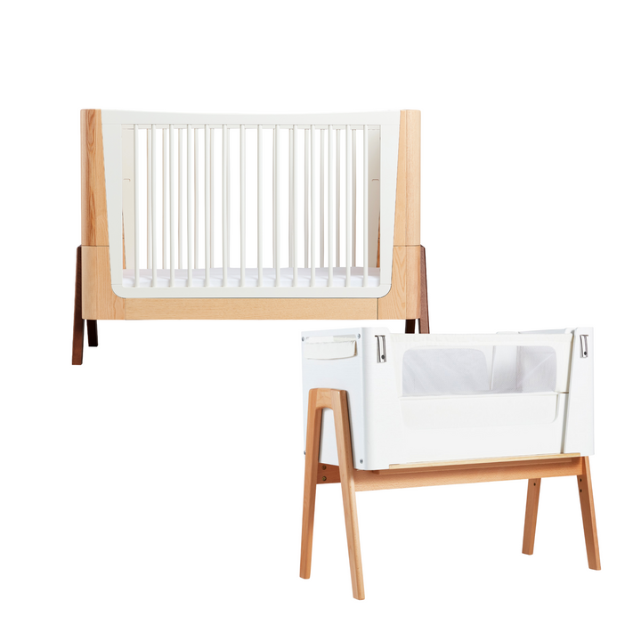 Gaia Baby | Hera Cot Bed & Bedside Crib² Bundle