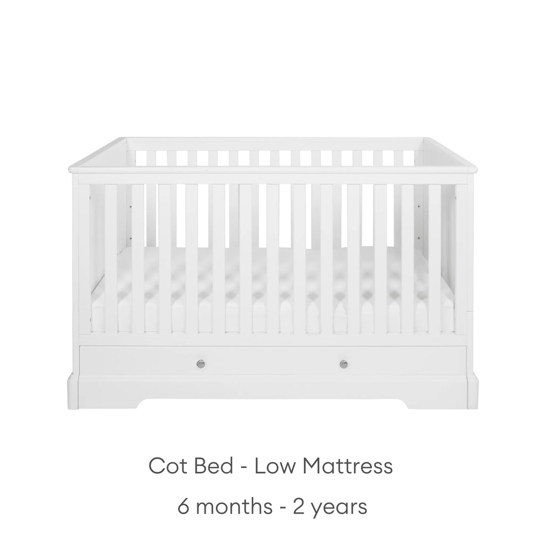 Gaia Baby | Leto Cot Bed, Dresser & Wardrobe Room Set