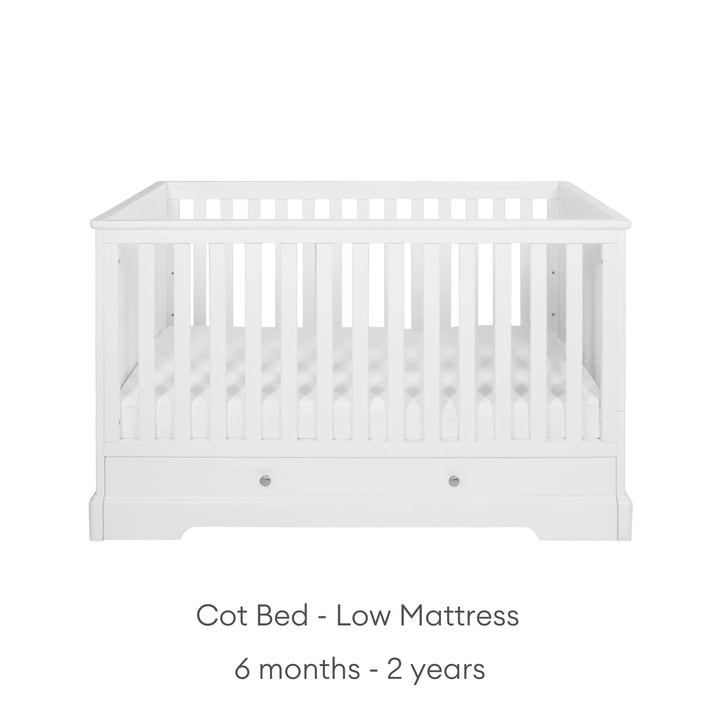 Gaia Baby | Leto Cot Bed, Dresser & Wardrobe Room Set