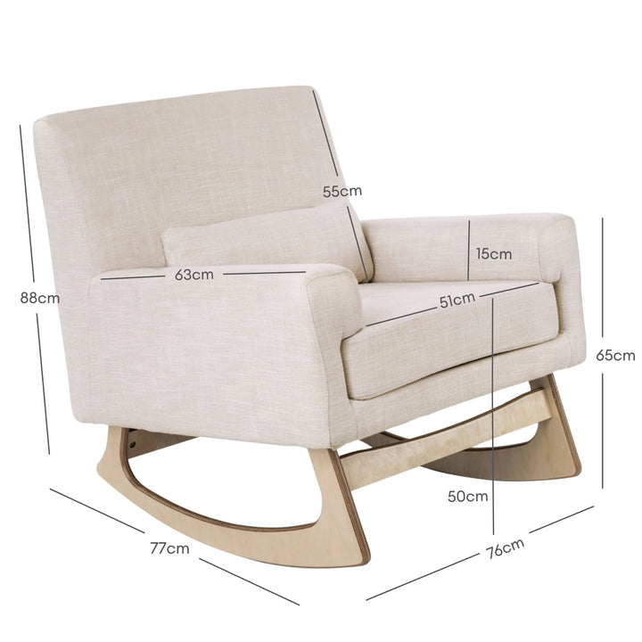 Gaia Baby | Serena Rocking & Nursing Chair