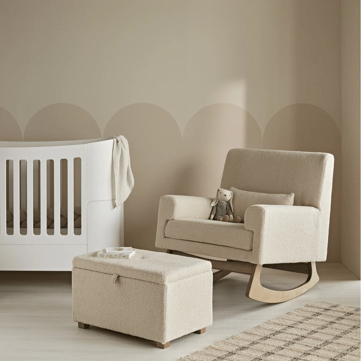 Gaia Baby | Serena Bouclé Footstool