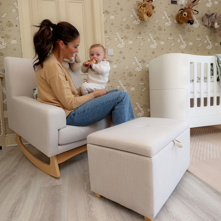 Gaia Baby Serena Rocking Nursing Chair Clever Clogs