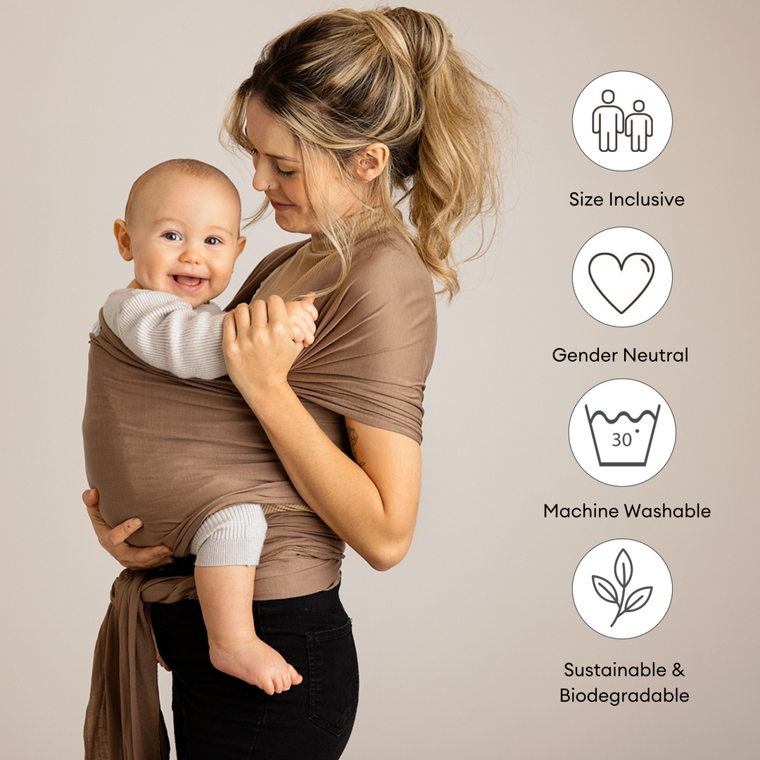 Gaia Baby | Stretchy Baby Wrap Organic Cotton