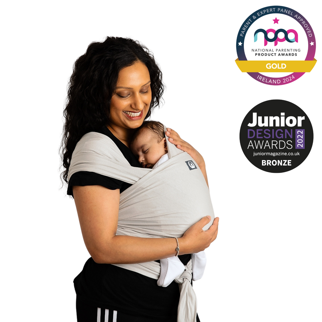 Gaia Baby Stretchy Baby Wrap Organic Cotton Clever Clogs