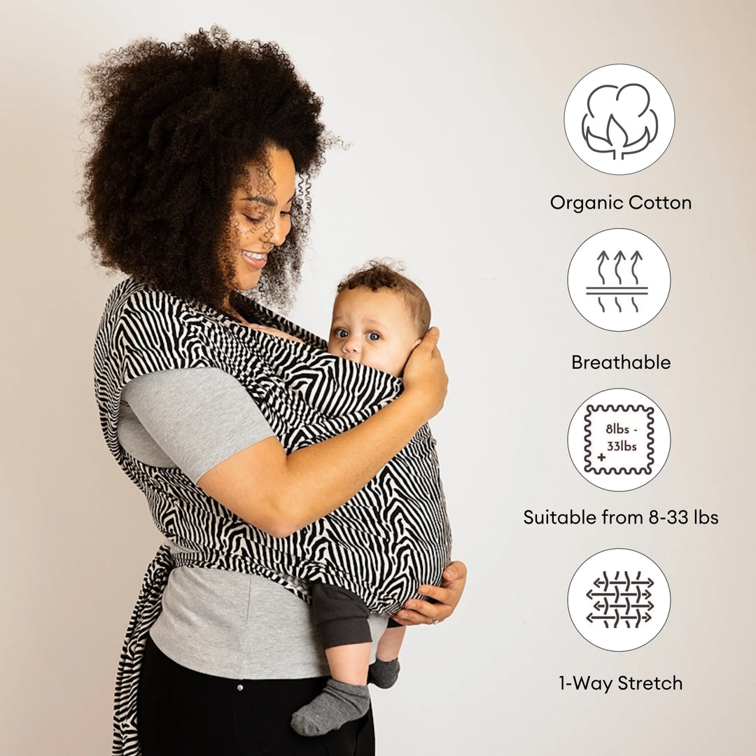 Gaia Baby | Stretchy Baby Wrap Organic Cotton