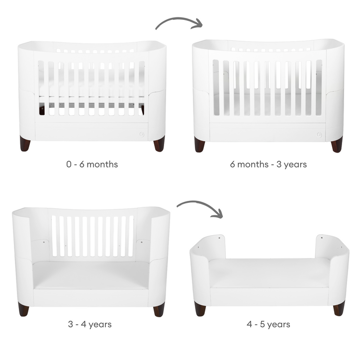 Gaia Baby | Serena Cot Bed & Dresser Set