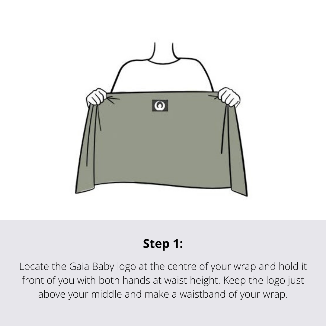 Gaia Baby | Stretchy Baby Wrap Organic Cotton