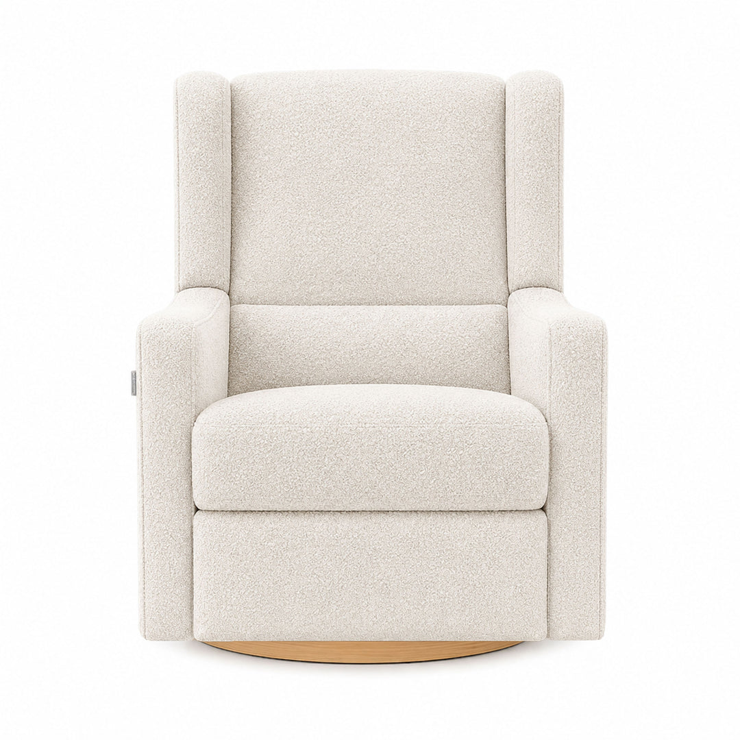 Lyra Electric Recliner Nursing Chair Biscuit Boucle