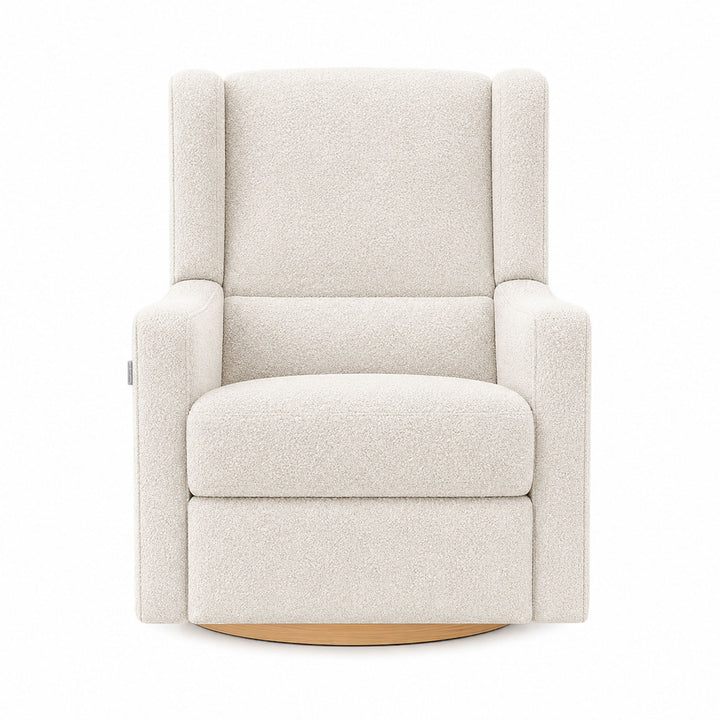 Lyra Electric Recliner Nursing Chair Biscuit Boucle
